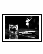 Whisky & Cigars Art Print-PRINT-Olive et Oriel-Olive et Oriel-A5 | 5.8" x 8.3" | 14.8 x 21cm-Black-With White Border-Buy-Australian-Art-Prints-Online-with-Olive-et-Oriel-Your-Artwork-Specialists-Austrailia-Decorate-With-Coastal-Photo-Wall-Art-Prints-From-Our-Beach-House-Artwork-Collection-Fine-Poster-and-Framed-Artwork