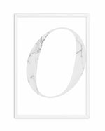 White Marble Letter Art Print-PRINT-Olive et Oriel-Olive et Oriel-A5 | 5.8" x 8.3" | 14.8 x 21cm-White-With White Border-Buy-Australian-Art-Prints-Online-with-Olive-et-Oriel-Your-Artwork-Specialists-Austrailia-Decorate-With-Coastal-Photo-Wall-Art-Prints-From-Our-Beach-House-Artwork-Collection-Fine-Poster-and-Framed-Artwork