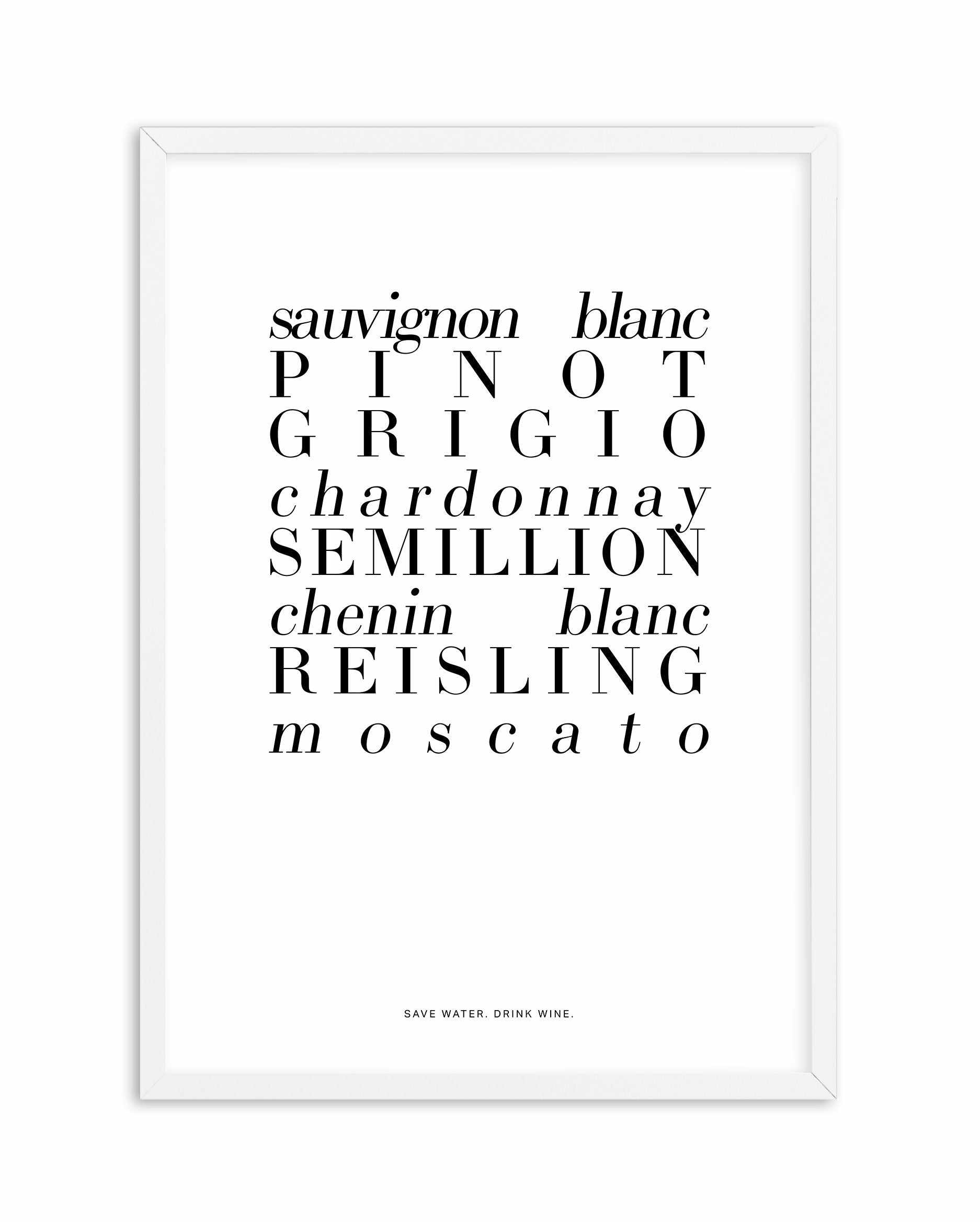 White Wine Art Print-PRINT-Olive et Oriel-Olive et Oriel-A4 | 8.3" x 11.7" | 21 x 29.7cm-White-With White Border-Buy-Australian-Art-Prints-Online-with-Olive-et-Oriel-Your-Artwork-Specialists-Austrailia-Decorate-With-Coastal-Photo-Wall-Art-Prints-From-Our-Beach-House-Artwork-Collection-Fine-Poster-and-Framed-Artwork