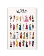 Who Run The World | Draw Me A Song Collection | Framed Canvas-CANVAS-You can shop wall art online with Olive et Oriel for everything from abstract art to fun kids wall art. Our beautiful modern art prints and canvas art are available from large canvas prints to wall art paintings and our proudly Australian artwork collection offers only the highest quality framed large wall art and canvas art Australia - You can buy fashion photography prints or Hampton print posters and paintings on canvas from