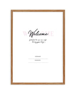 Wifi - Welcome... Art Print-PRINT-Olive et Oriel-Olive et Oriel-50x70 cm | 19.6" x 27.5"-Walnut-With White Border-Buy-Australian-Art-Prints-Online-with-Olive-et-Oriel-Your-Artwork-Specialists-Austrailia-Decorate-With-Coastal-Photo-Wall-Art-Prints-From-Our-Beach-House-Artwork-Collection-Fine-Poster-and-Framed-Artwork