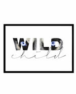 Wild Child Art Print-PRINT-Olive et Oriel-Olive et Oriel-A5 | 5.8" x 8.3" | 14.8 x 21cm-Black-With White Border-Buy-Australian-Art-Prints-Online-with-Olive-et-Oriel-Your-Artwork-Specialists-Austrailia-Decorate-With-Coastal-Photo-Wall-Art-Prints-From-Our-Beach-House-Artwork-Collection-Fine-Poster-and-Framed-Artwork