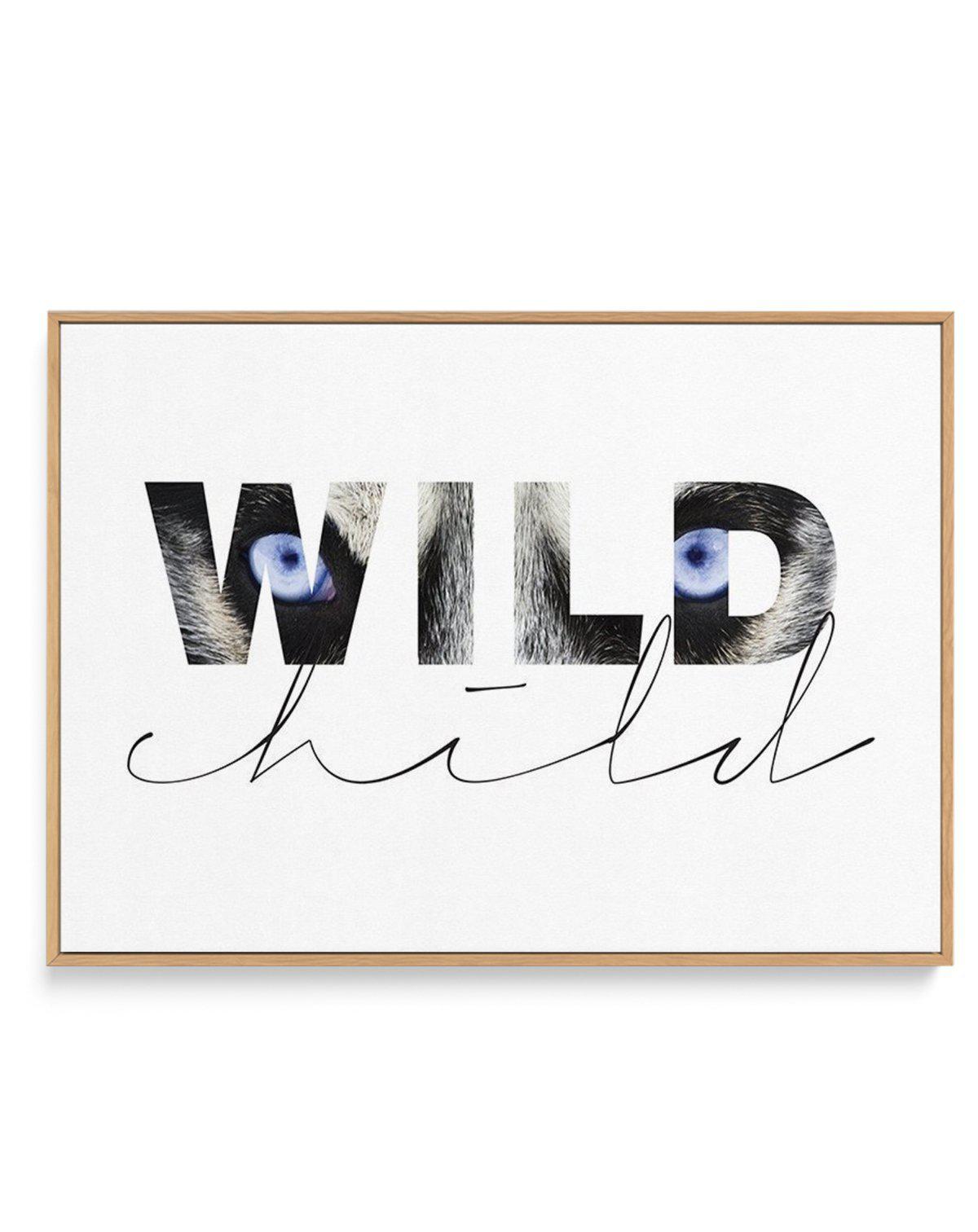 Wild Child | Framed Canvas-CANVAS-You can shop wall art online with Olive et Oriel for everything from abstract art to fun kids wall art. Our beautiful modern art prints and canvas art are available from large canvas prints to wall art paintings and our proudly Australian artwork collection offers only the highest quality framed large wall art and canvas art Australia - You can buy fashion photography prints or Hampton print posters and paintings on canvas from Olive et Oriel and have them deliv