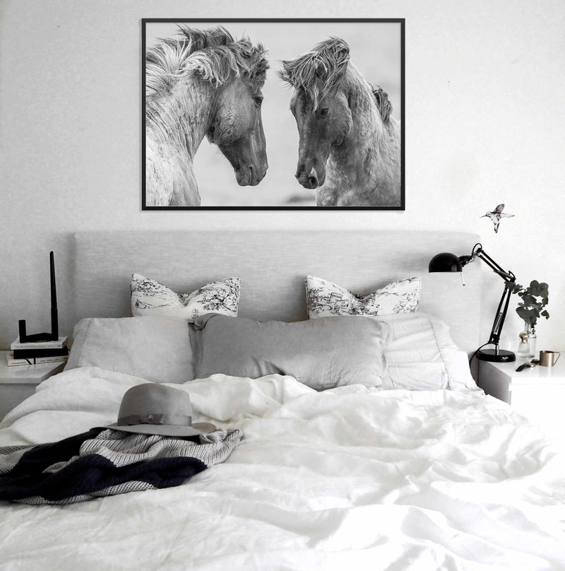 Wild Horses | LS Art Print-PRINT-Olive et Oriel-Olive et Oriel-Buy-Australian-Art-Prints-Online-with-Olive-et-Oriel-Your-Artwork-Specialists-Austrailia-Decorate-With-Coastal-Photo-Wall-Art-Prints-From-Our-Beach-House-Artwork-Collection-Fine-Poster-and-Framed-Artwork