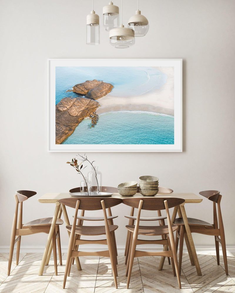 Wylie Bay Rocks Art Print-PRINT-Olive et Oriel-Olive et Oriel-Buy-Australian-Art-Prints-Online-with-Olive-et-Oriel-Your-Artwork-Specialists-Austrailia-Decorate-With-Coastal-Photo-Wall-Art-Prints-From-Our-Beach-House-Artwork-Collection-Fine-Poster-and-Framed-Artwork