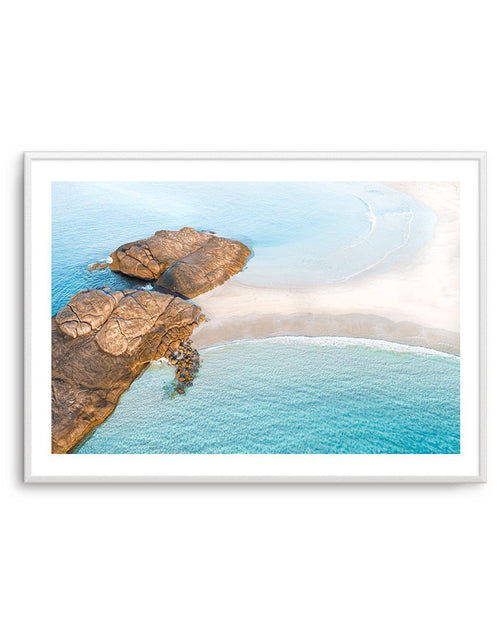 Wylie Bay Rocks Art Print-PRINT-Olive et Oriel-Olive et Oriel-A5 | 5.8" x 8.3" | 14.8 x 21cm-Unframed Art Print-With White Border-Buy-Australian-Art-Prints-Online-with-Olive-et-Oriel-Your-Artwork-Specialists-Austrailia-Decorate-With-Coastal-Photo-Wall-Art-Prints-From-Our-Beach-House-Artwork-Collection-Fine-Poster-and-Framed-Artwork