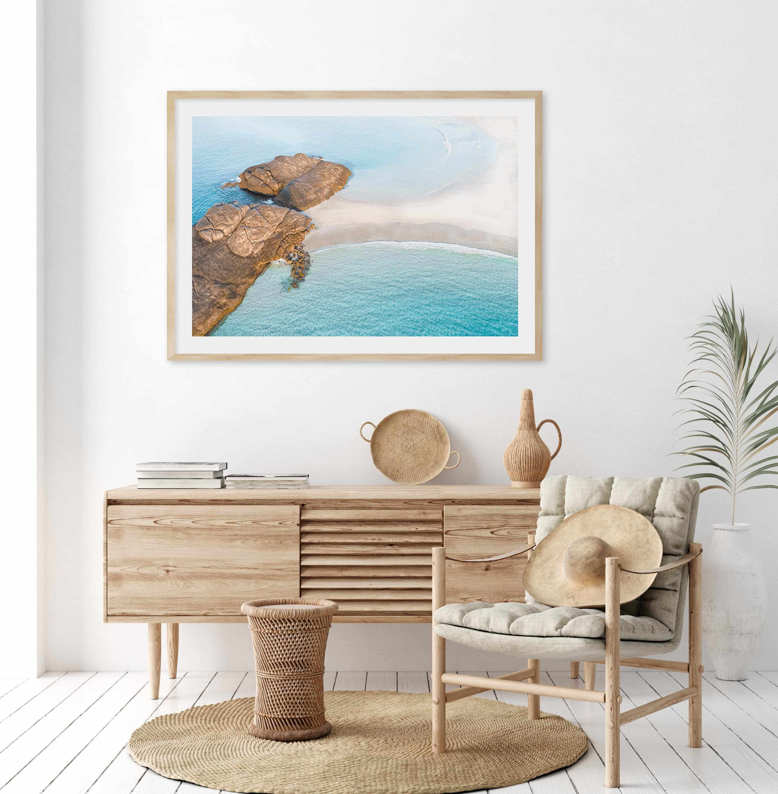 Wylie Bay Rocks Art Print-PRINT-Olive et Oriel-Olive et Oriel-Buy-Australian-Art-Prints-Online-with-Olive-et-Oriel-Your-Artwork-Specialists-Austrailia-Decorate-With-Coastal-Photo-Wall-Art-Prints-From-Our-Beach-House-Artwork-Collection-Fine-Poster-and-Framed-Artwork