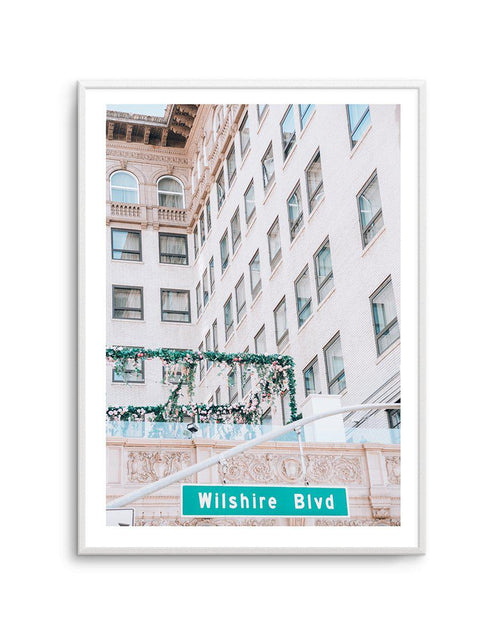 Wilshire BLVD Art Print-PRINT-Olive et Oriel-Olive et Oriel-A4 | 8.3" x 11.7" | 21 x 29.7cm-Unframed Art Print-With White Border-Buy-Australian-Art-Prints-Online-with-Olive-et-Oriel-Your-Artwork-Specialists-Austrailia-Decorate-With-Coastal-Photo-Wall-Art-Prints-From-Our-Beach-House-Artwork-Collection-Fine-Poster-and-Framed-Artwork
