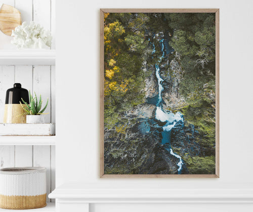 Windin Falls | Cairns Art Print-PRINT-Olive et Oriel-Olive et Oriel-Buy-Australian-Art-Prints-Online-with-Olive-et-Oriel-Your-Artwork-Specialists-Austrailia-Decorate-With-Coastal-Photo-Wall-Art-Prints-From-Our-Beach-House-Artwork-Collection-Fine-Poster-and-Framed-Artwork