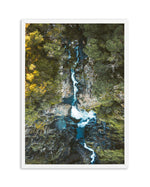 Windin Falls | Cairns Art Print-PRINT-Olive et Oriel-Olive et Oriel-A5 | 5.8" x 8.3" | 14.8 x 21cm-White-With White Border-Buy-Australian-Art-Prints-Online-with-Olive-et-Oriel-Your-Artwork-Specialists-Austrailia-Decorate-With-Coastal-Photo-Wall-Art-Prints-From-Our-Beach-House-Artwork-Collection-Fine-Poster-and-Framed-Artwork