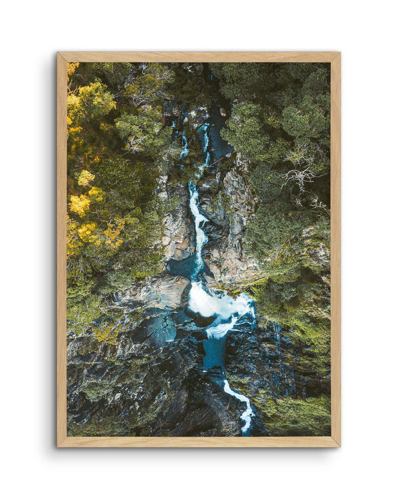 Windin Falls | Cairns Art Print-PRINT-Olive et Oriel-Olive et Oriel-A5 | 5.8" x 8.3" | 14.8 x 21cm-Oak-With White Border-Buy-Australian-Art-Prints-Online-with-Olive-et-Oriel-Your-Artwork-Specialists-Austrailia-Decorate-With-Coastal-Photo-Wall-Art-Prints-From-Our-Beach-House-Artwork-Collection-Fine-Poster-and-Framed-Artwork