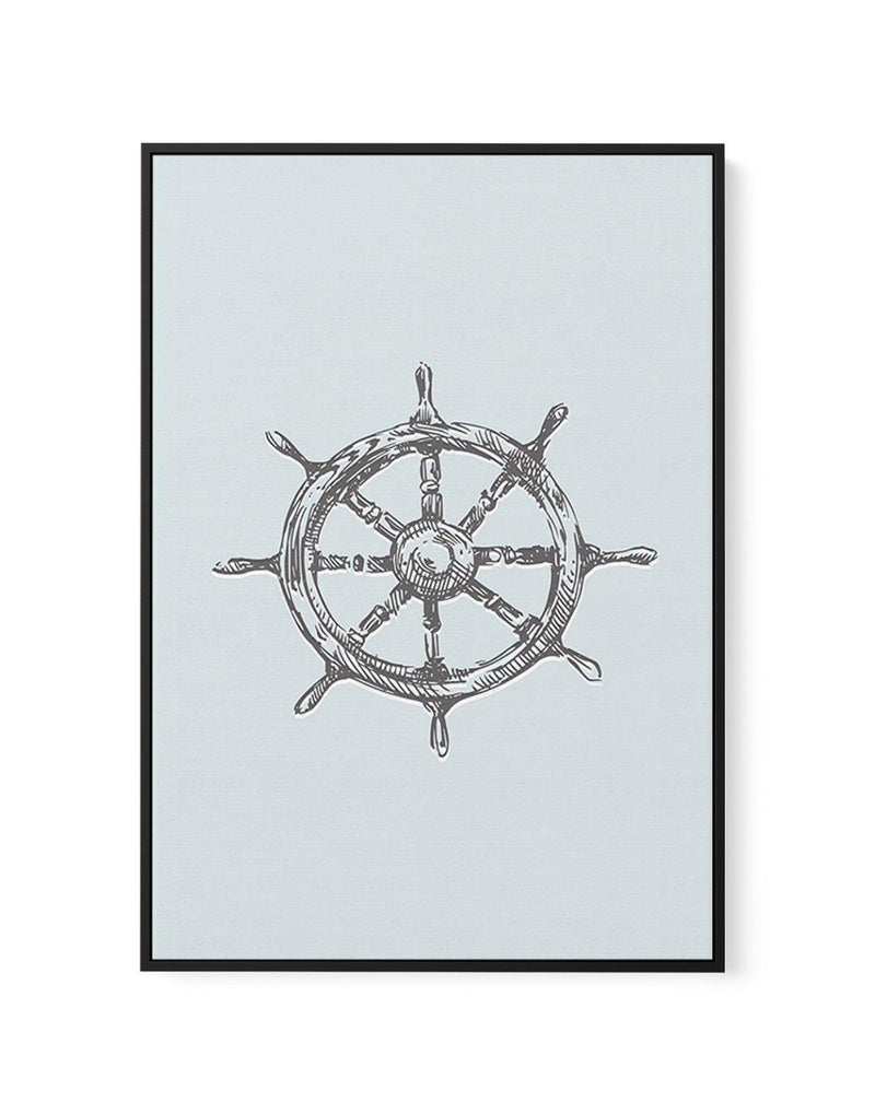 Yacht Wheel | 2 Colour Options | Framed Canvas-CANVAS-You can shop wall art online with Olive et Oriel for everything from abstract art to fun kids wall art. Our beautiful modern art prints and canvas art are available from large canvas prints to wall art paintings and our proudly Australian artwork collection offers only the highest quality framed large wall art and canvas art Australia - You can buy fashion photography prints or Hampton print posters and paintings on canvas from Olive et Oriel